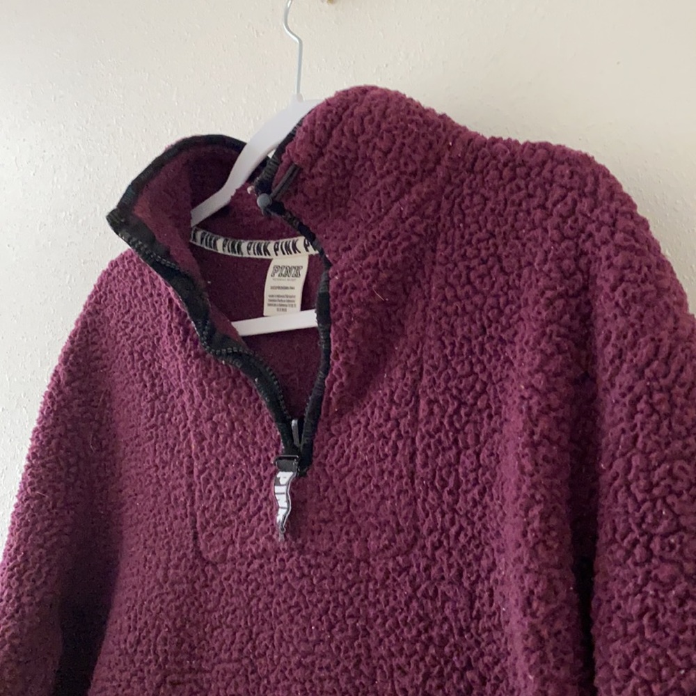 Pink Sweater in Color Purple